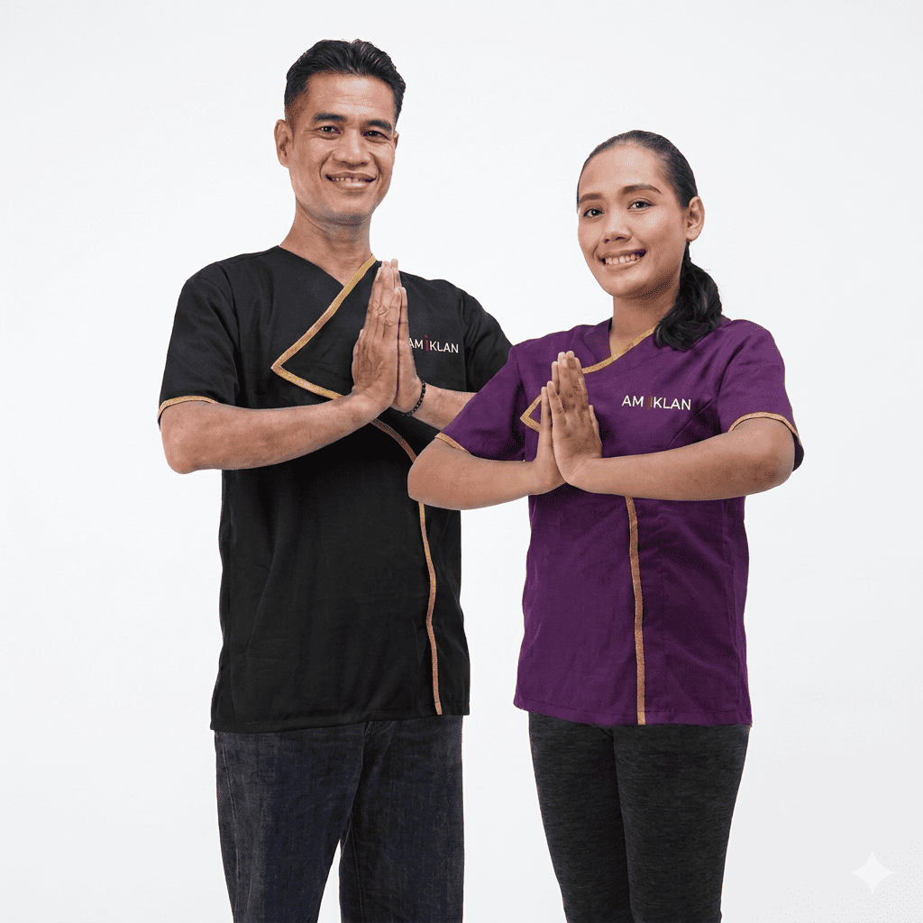 Terapis profesional layanan massage panggilan